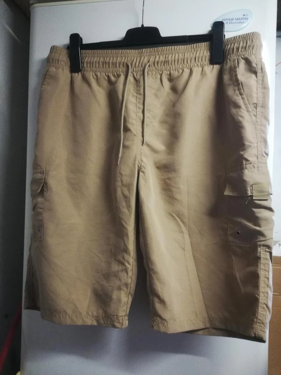 Bermudas (largo 60 cm) elástico Ecru/Sable etiqueta T.XL – photo 16